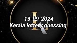 13092024 Kerala lottery chart guessing Nirmal draw number 397 [upl. by Narrad]