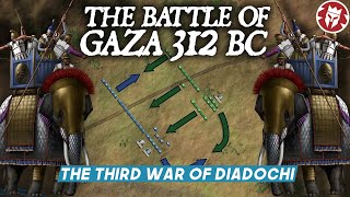 Battle of Gaza 312 BC  Third War of the Diadochi DOCUMENTARY [upl. by Burack535]