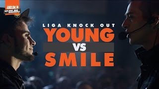 Liga Knock Out  EarBox Apresentam Young vs Smile [upl. by Enalda596]