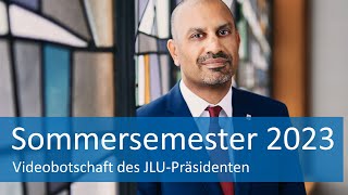 Sommersemester 2023 – Videobotschaft des Präsidenten [upl. by Gula]