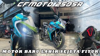 REVIEW CFMOTO 250SR  MOTOR CANGGIH DIKELAS 250CC  DANNE MOTOR  jajanterooos [upl. by Chandler]