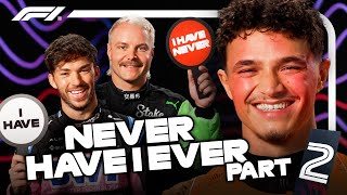 Never Have I Ever With Our F1 Drivers  Episode 2 [upl. by Rodge]