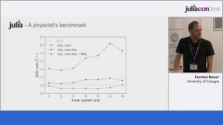 Julia for Physics Quantum Monte Carlo  Carsten Bauer  JuliaCon 2018 [upl. by Tessler]