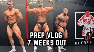 7 Weeks out from my ‘Pro Debut’  In person check in with my coach [upl. by Dott]