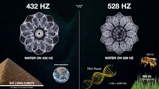 432 Hz and 528 Hz EXPLAINED The Most Powerful Frequencies in The Universe [upl. by Hauser]