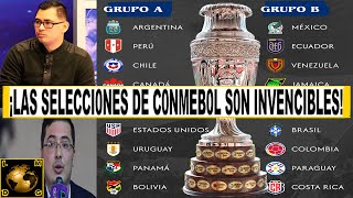 ¡PRENSA DE CENTROAMÉRICA ASUSTADA CON EL IMPRESI0NANTE NIVEL DE CONMEBOL PARA LA COPA AMÉRICA [upl. by Cela]