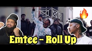 AMERICAN REACTS TO Emtee  Roll Up  South Africa Rap 🇿🇦 [upl. by Lauritz]