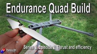 Endurance Quad Build Calculating weight thrust and flight time [upl. by Murton58]