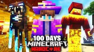 I Survived 100 Days with ALL THE MODS in Hardcore Minecraft [upl. by Yorke]