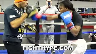 CLARESSA SHIELDS MEDIA WORKOUT FOR EMA KOZIN CLASH [upl. by Olnay998]