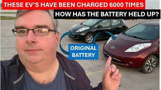 These EVs Have Each Been Charged 6000 Times How Is the Battery Should We Avoid Doing This [upl. by Cardon]