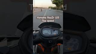 Yamaha RayZr street raily 125 CC top speed yamaha rayzr yamaharayzr125 [upl. by Yrahcaz]