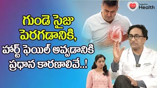 Heart Failure  గుండె సైజు పెరగడానికి హార్ట్ ఫెయిల్‌ అవ్వడానికి Dr YP Raju  TeluguOne Health [upl. by Anialram140]