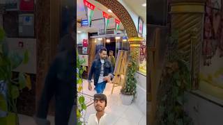 Eating food prank in 5star hotel 🤣🤣comedy beingsalman funny salmanspreadslove restaurant [upl. by Nylrehs]