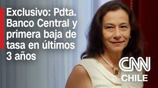 Rosanna Costa y primera baja en Tasa de Interés Las definiciones del Banco Central [upl. by Davon858]