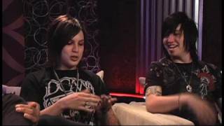 Escape the Fate Buzznet Interview Pt 1 [upl. by Falito]