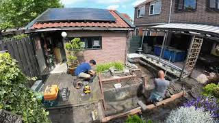 Vijver renovatie in Zwijndrecht [upl. by Matheson]