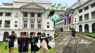 finally graduated from DLSU Manila 🎓💚 [upl. by Hanson115]