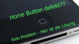 TIPPS amp TRICKS IPhone Home Button defekt  Kein Problem  Hier ist die Lösung [upl. by Jahdal]