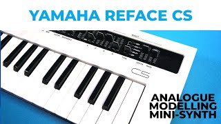 Yamaha Reface CS  classic synth sounds [upl. by Kaasi]