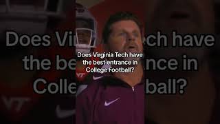 Unveiling the Legendary Entrance Virginia Tech Hokies and Enter Sandman collegefootball [upl. by Dever]