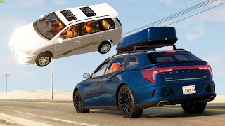 Will these Cars still Drive after Crashing 🤣 174  BeamNG Drive  CRASHdriven [upl. by Yral119]