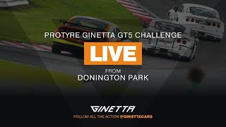 2020 Ginetta GT5 Challenge – Round 10 – Live from Donington Park [upl. by Arted609]