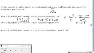 Standard normal probabilities [upl. by Rora]