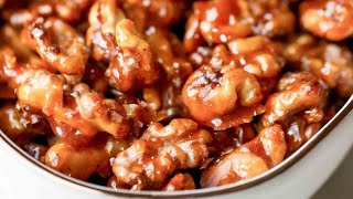 Caramelized walnuts [upl. by Alletneuq341]