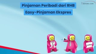 Pinjaman Peribadi RHB Bank [upl. by Walcott310]