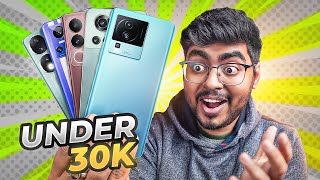 Top 5 Best Smartphone under ₹30000 in 2023  Best MidRange Flagship Phone Under Rs30000 [upl. by Ynogoham]