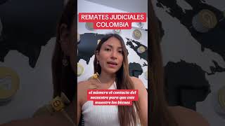 REMATES JUDICIALES COLOMBIA ¿ QUIÉN MUESTRA LOS BIENES EN REMATE [upl. by Okia]