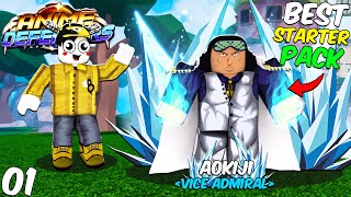 Anime Defenders  ROBLOX  KAKAPASOK PALANG LEGENDARY AGAD [upl. by Akemehc]