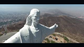 CRISTO DE LA CONCORDIA CON DRONE [upl. by Gideon]