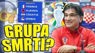 🔴HRVTASKA U GRUPI SMRTI🔴 EURO2024 GRUPE KOGA IZVLAČIMO [upl. by Dnalloh]