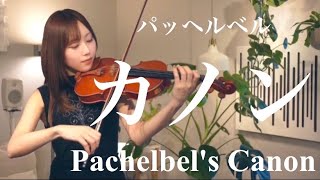 カノンパッヘルベルPachelbels Canon in D violin 【AiVIOLIN】 [upl. by Narrad]