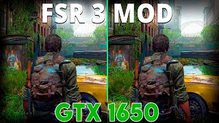 FSR 3 Mod  Test in 10 Games  GTX 1650 [upl. by Yrrad]