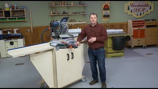 Building a HeavyDuty Mobile Miter Saw Station [upl. by Nilahs]