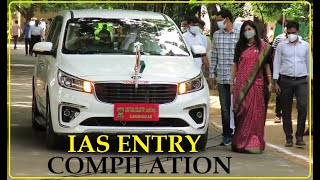 IAS Grand Entry compilation  UPSC MOTIVATION ias ips upsc shorts [upl. by Ayres536]