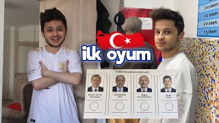 İLK DEFA OY KULLANDIM masayı kırdım [upl. by Ydak998]