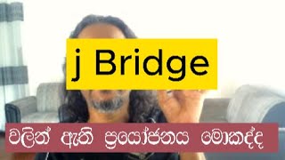 tony M Music Production  jBridge වලින් ඇති ප්‍රයෝජනය මොකද්ද [upl. by Sidnac]