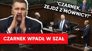 Czarnek wpadł w szał Ostra wymiana zdań w Sejmie Panie Czarnek zejdź pan [upl. by Lathan936]