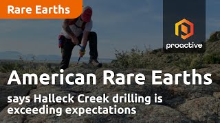 American Rare Earths says Halleck Creek drilling is exceeding expectations [upl. by Nnaul]