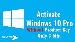 How to Activate Windows 10 Pro Permanent Free  Urduhindi  ANZAR TECH [upl. by Janis]