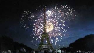 14th July Celebration Paris Fireworks [upl. by Larry]