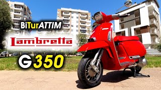 Lambretta G350 İle quotBi Tur Attımquot [upl. by Onidranreb]