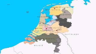 Topografie Provincies hoofdsteden en wateren van Nederland [upl. by Janetta]