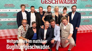 Weltpremiere quotGuglhupfgeschwaderquot im Münchner Mathäser Filmpalast am 28072022 [upl. by Balch14]