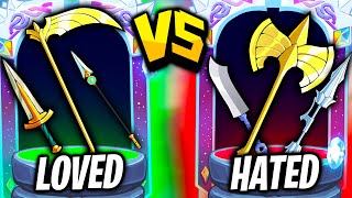 Most HATED vs Most LOVED Weapons in Brawlhalla [upl. by Kam975]