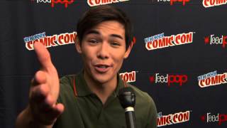 Big Hero 6 Ryan Potter New York Comic Con Interview  ScreenSlam [upl. by Maril]